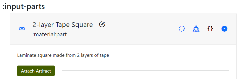 Cut Input Part Linked