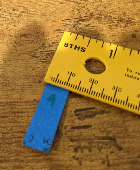 Specimen Thickness Measuring