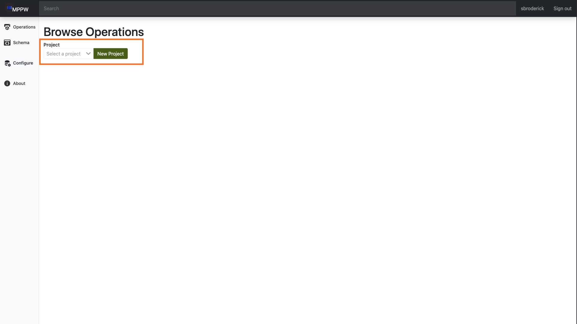 Project Select